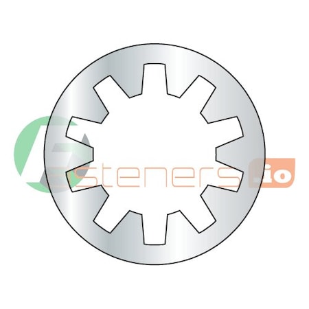 Newport Fasteners Internal Tooth Lock Washer, For Screw Size 5/8 in Steel, Zinc Plated Finish, 2000 PK 717717